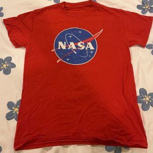 Youth size red NASA shirt